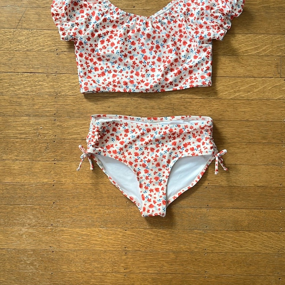 Floral Two-Piece Swimsuit